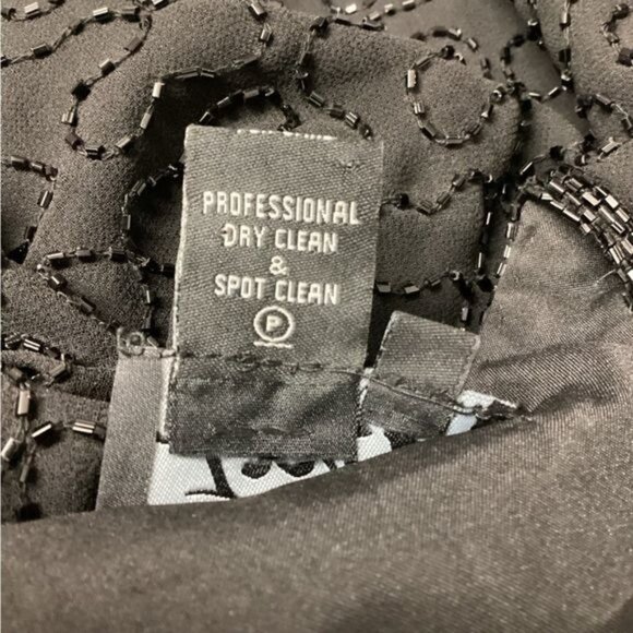 JMD New York VTG Women’s Neck Closure Open Front Sequin Formal Jacket, size PM - Picture 6 of 6